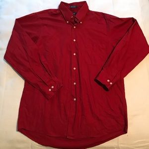 Izod Mens Button Up Long Sleeve Shirt Size 16 NWOT